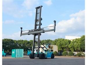科尼E-ACE電動空箱堆高機(jī)在上海隆重發(fā)布！